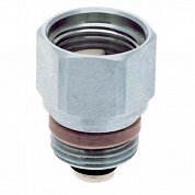 Клапан обратный для монтажа воздухоотводчика 1/2" FAR хром